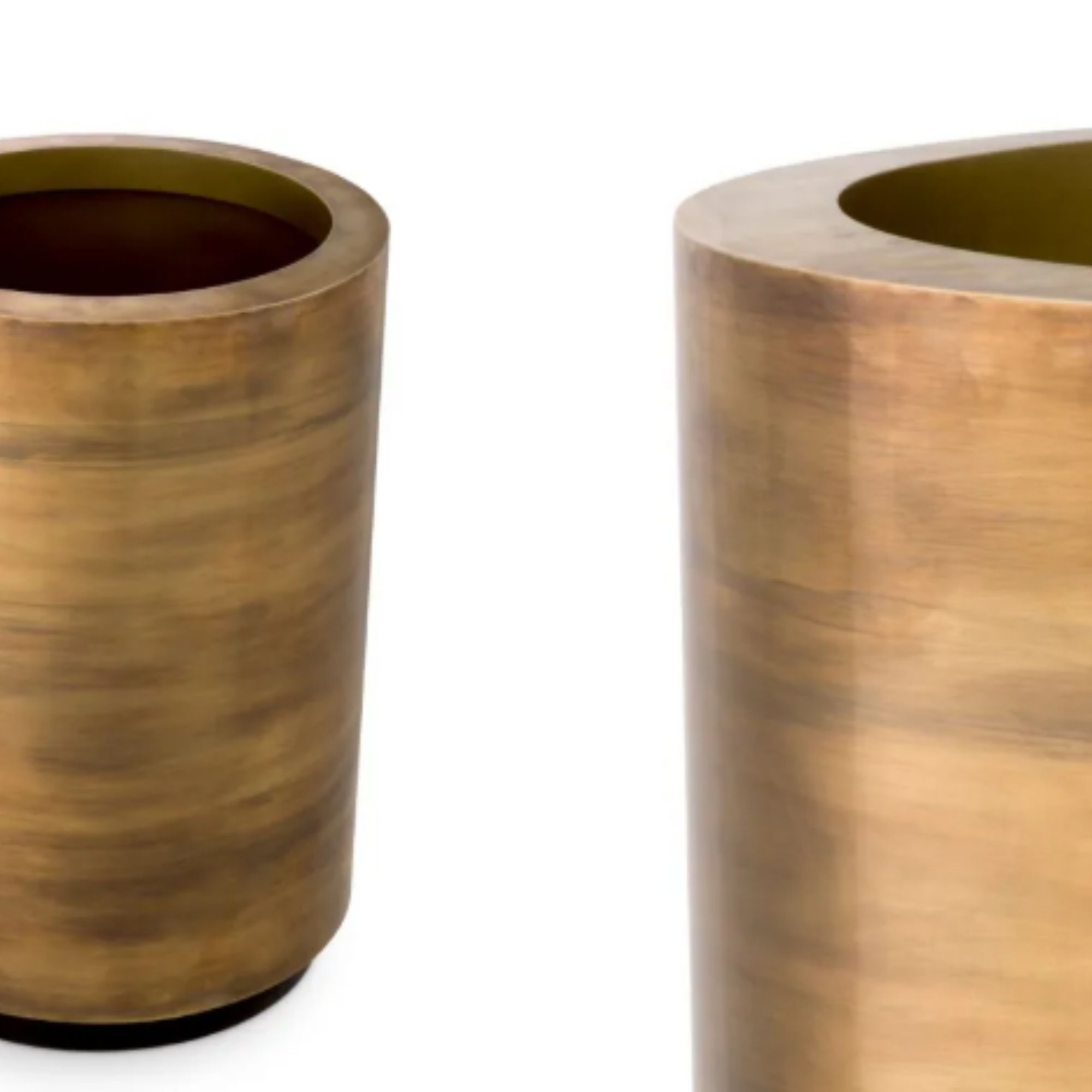 Planter Jasper round high